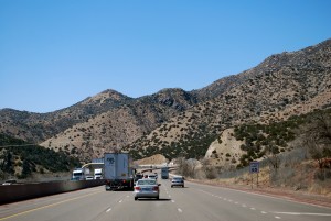 Coming into Albuquerque.