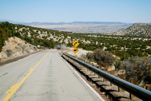 Steep and curvy.